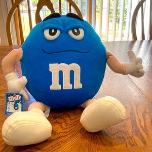 18” Blue M & M Plush